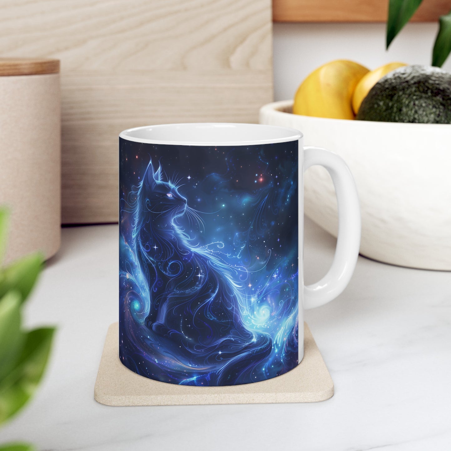 Cosmic Cat A - Ceramic Mug Collection