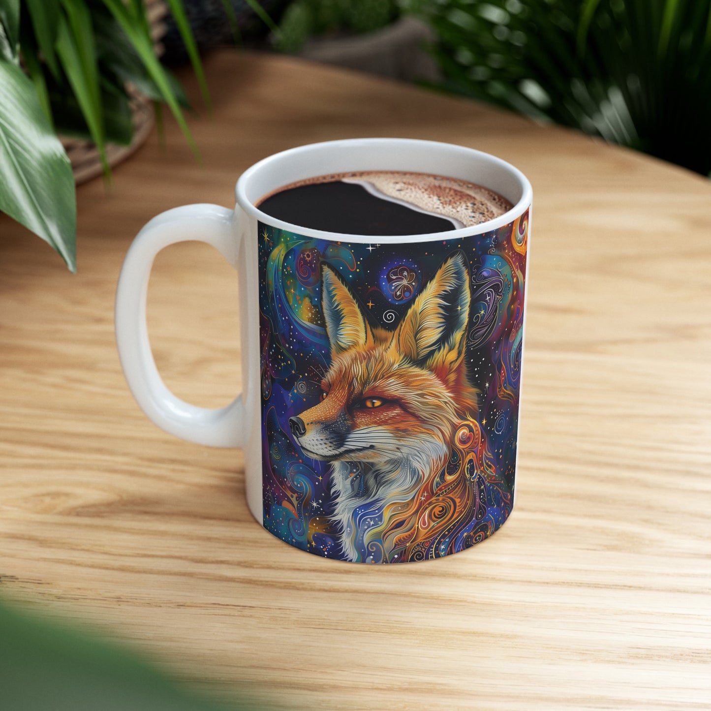 Cosmic Fox D - Ceramic Mug Collection