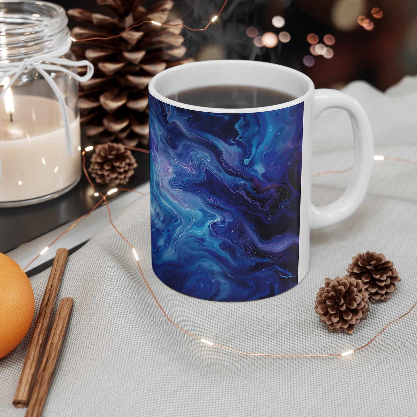 Cosmic Swirl D - Ceramic Mug Collection