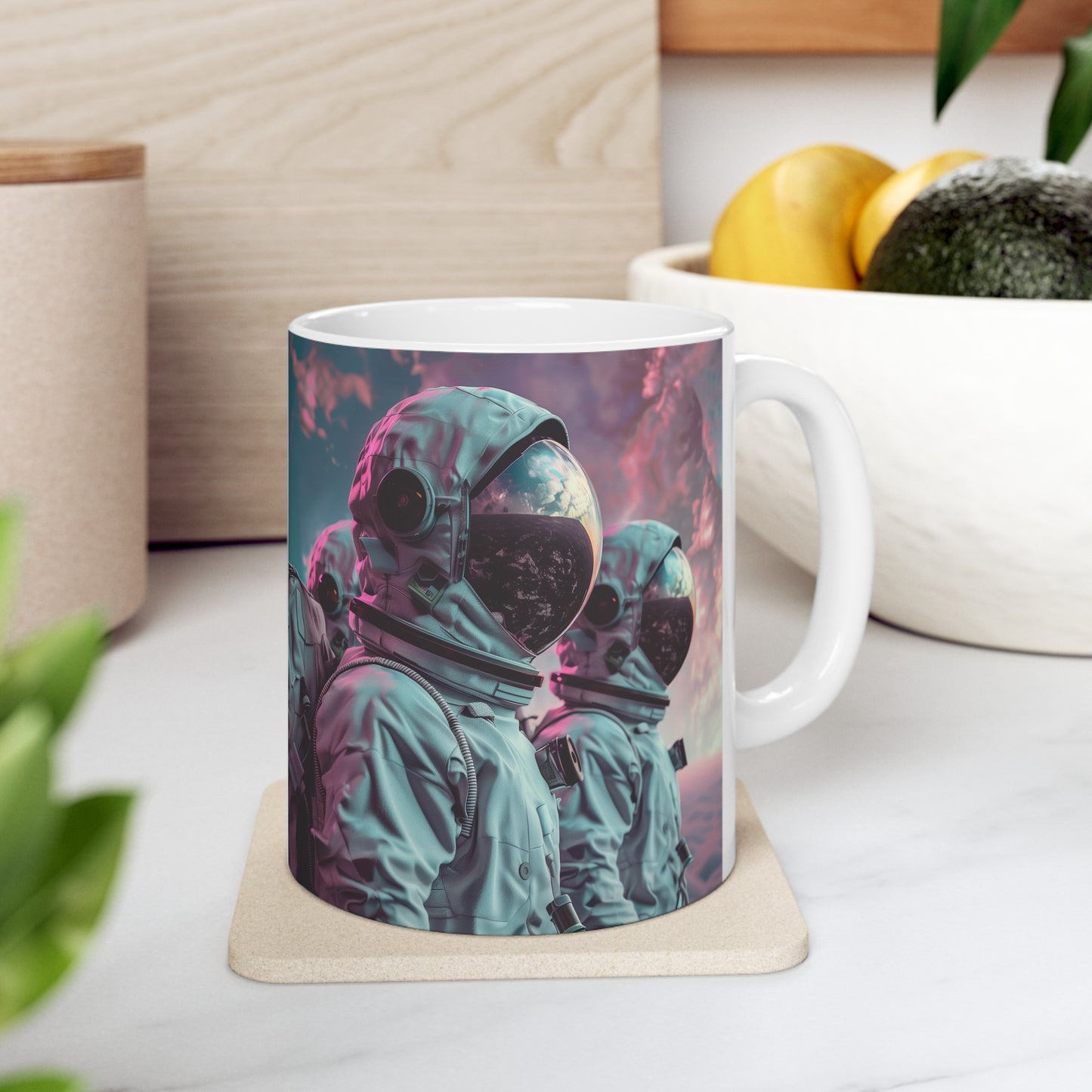 Astronauts C - Ceramic Mug Collection