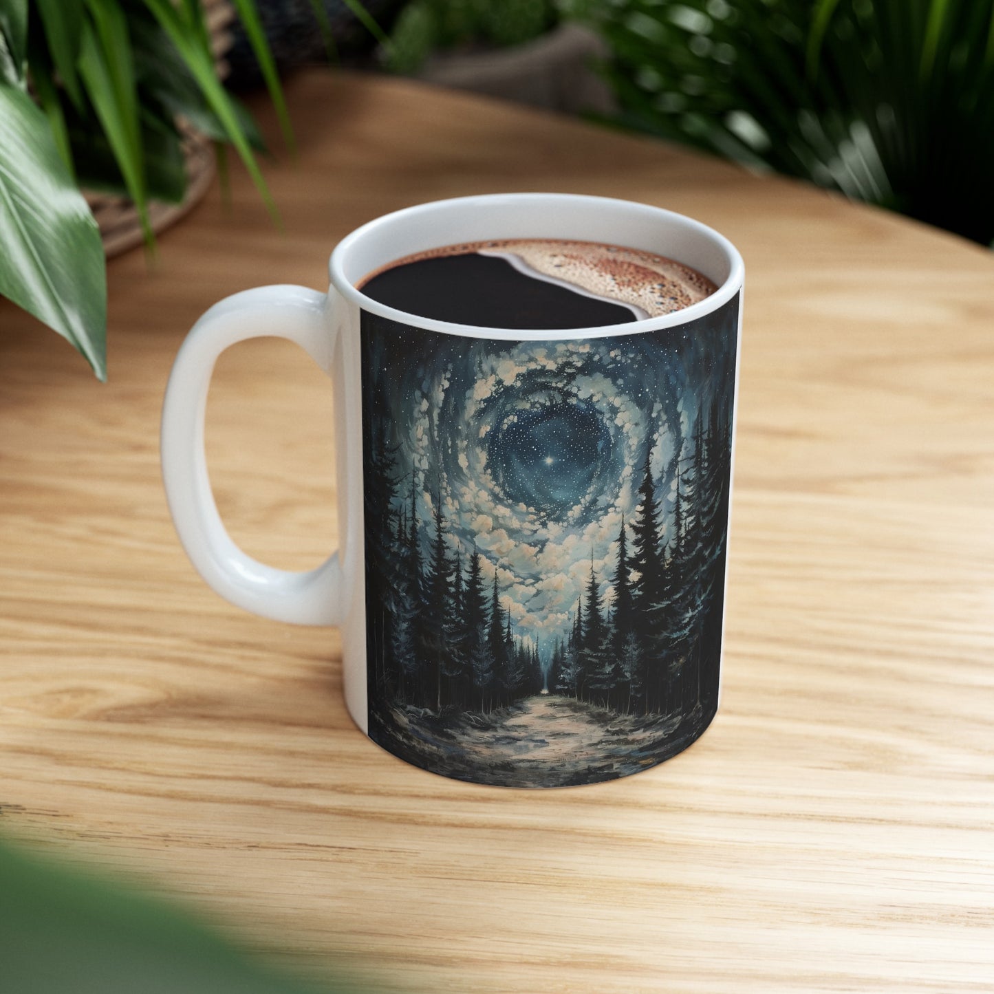 Cosmic Forest D - Ceramic Mug Collection