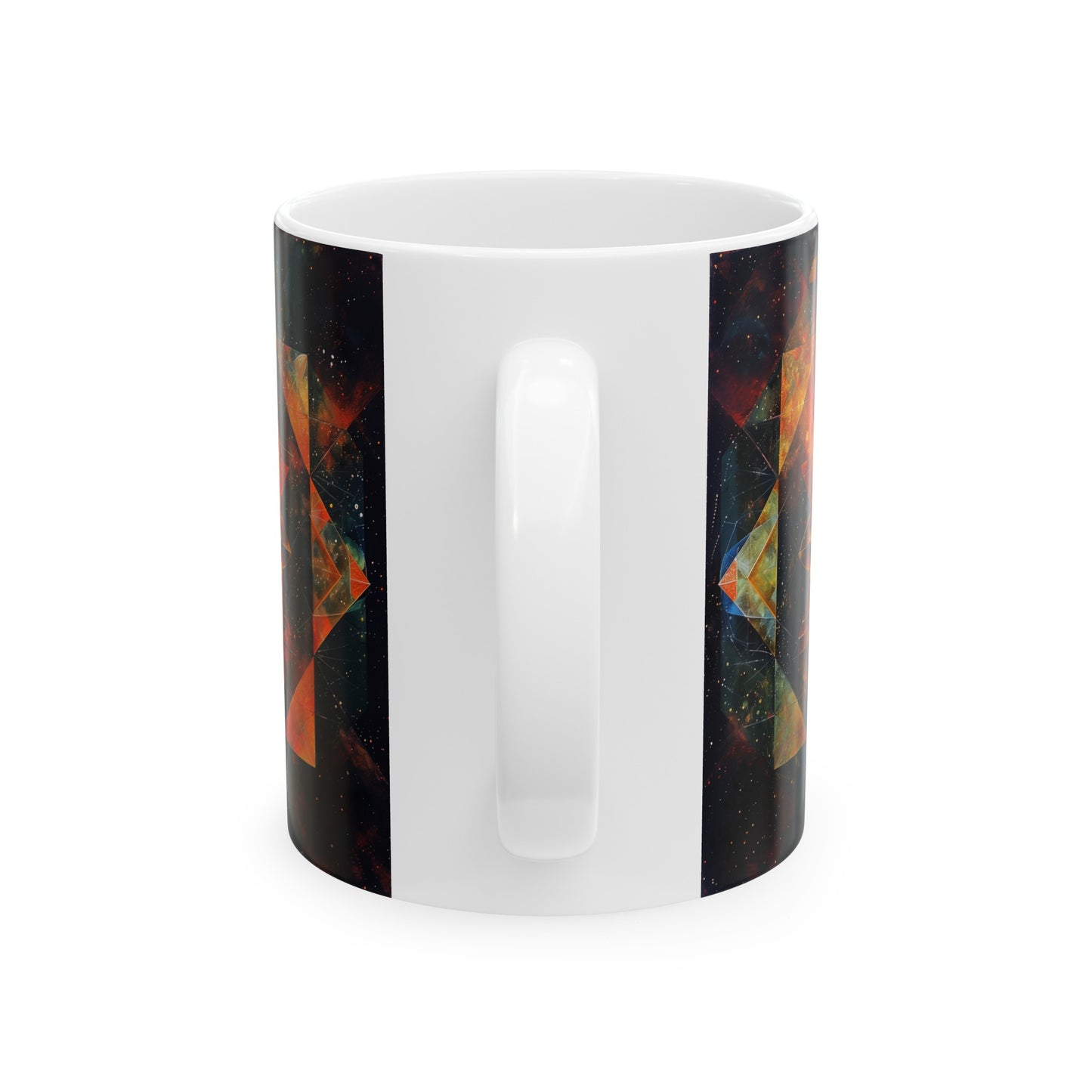 Geometric Mandala C - Ceramic Mug Collection