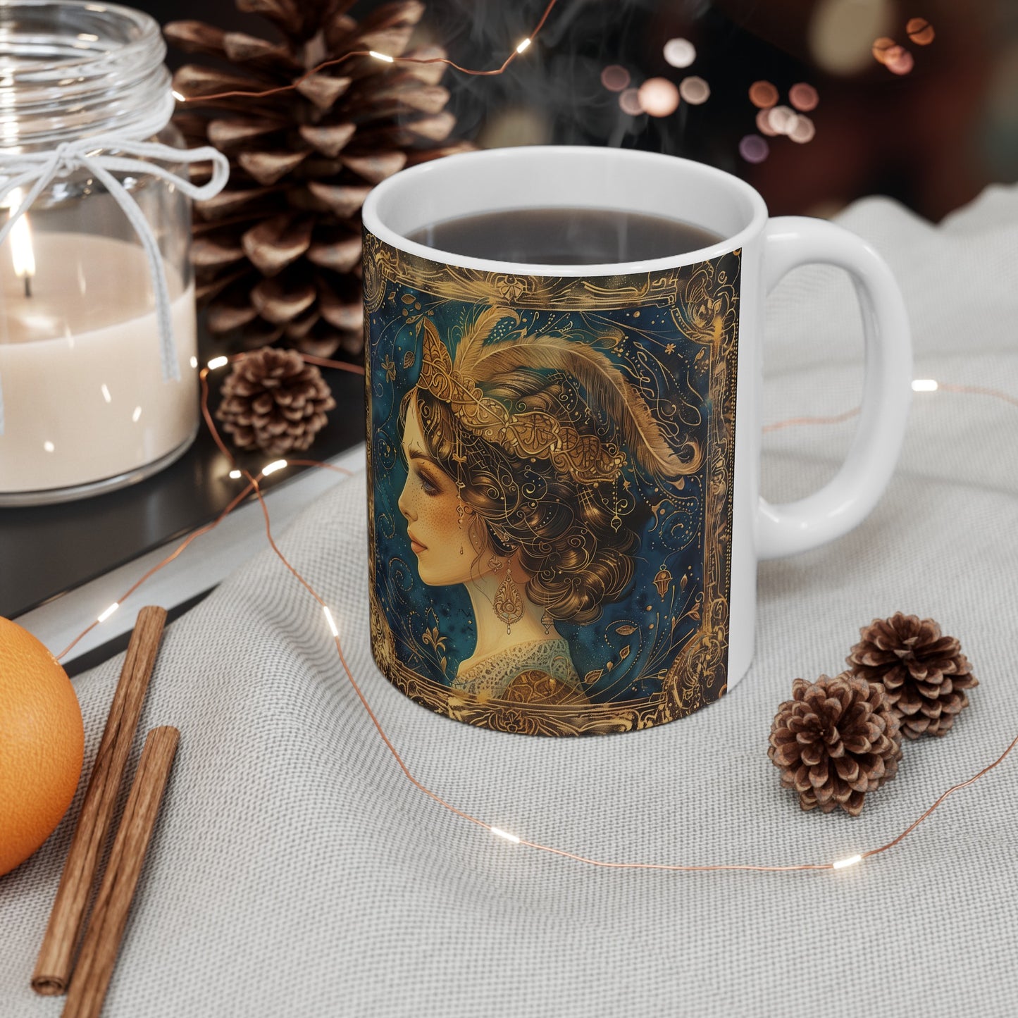 Virgo Celestial #3 - Ceramic Zodiac Mug Collection