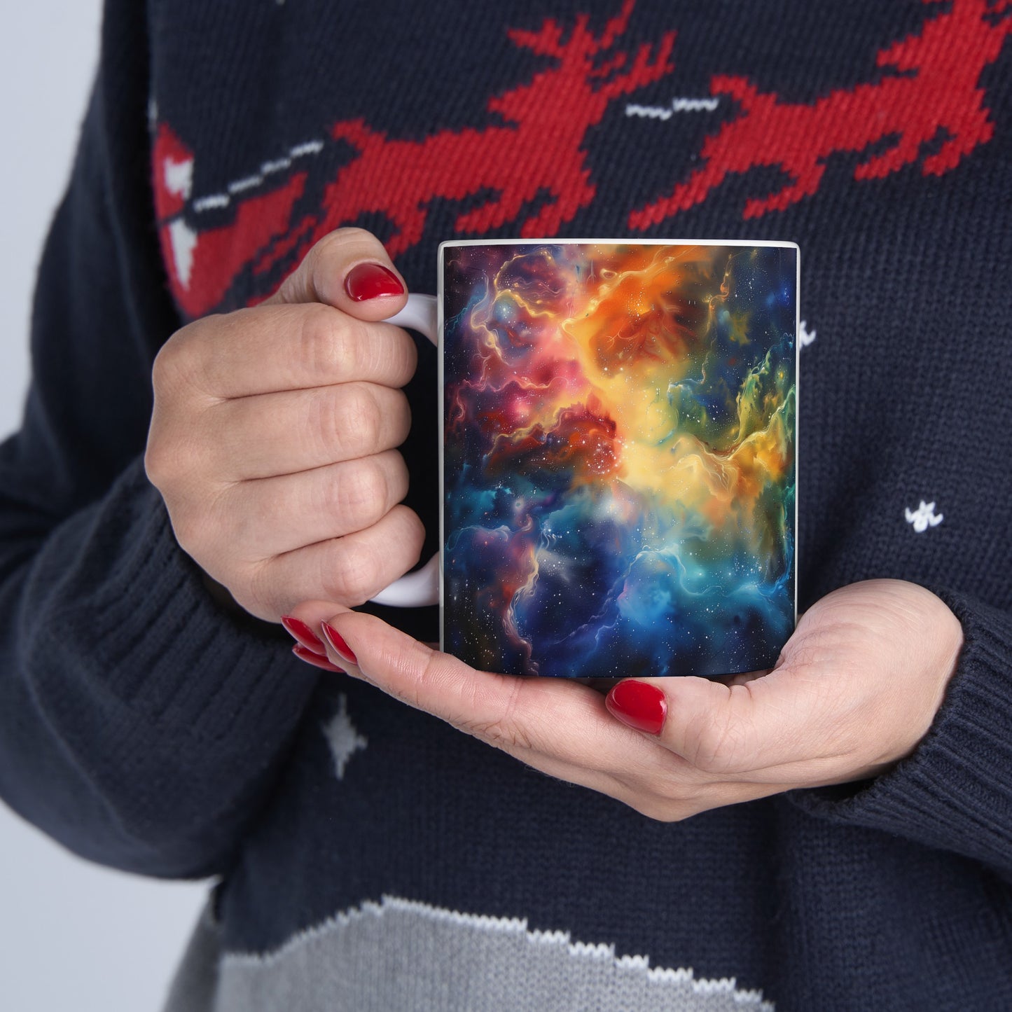 Artistic Nebula D - Ceramic Mug Collection