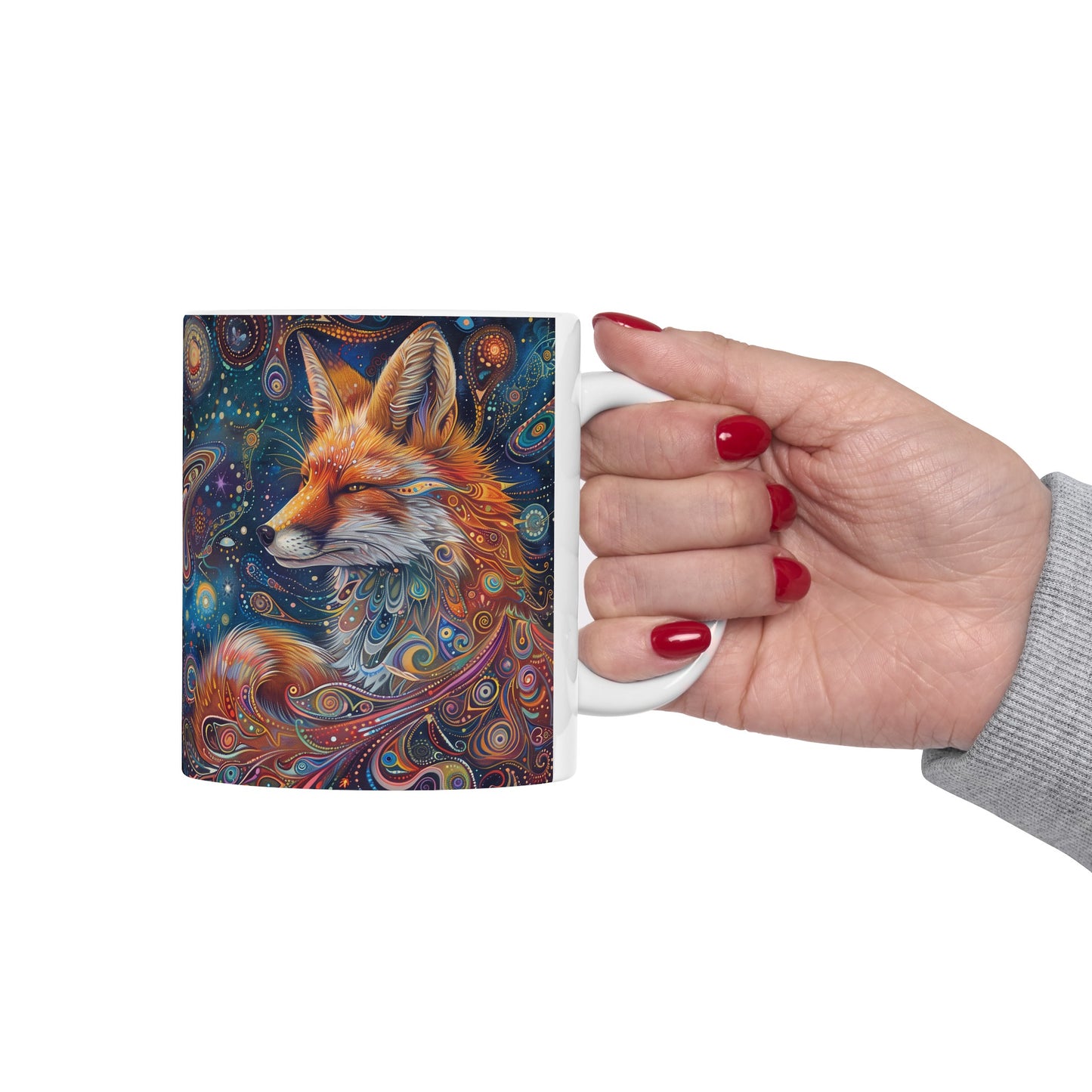 Cosmic Fox C - Ceramic Mug Collection