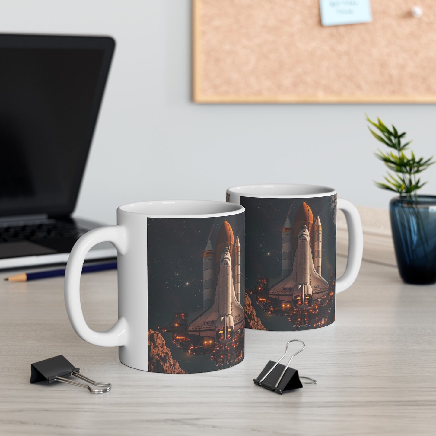 Space Shuttle D - Ceramic Mug Collection