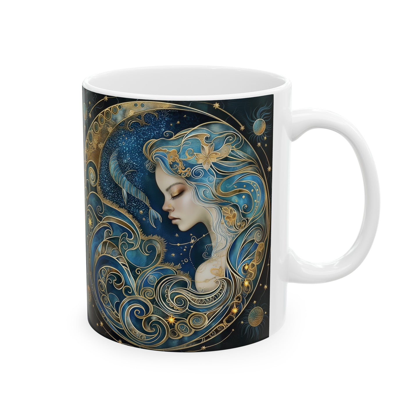 Aquarius - Ceramic Zodiac Mug Collection