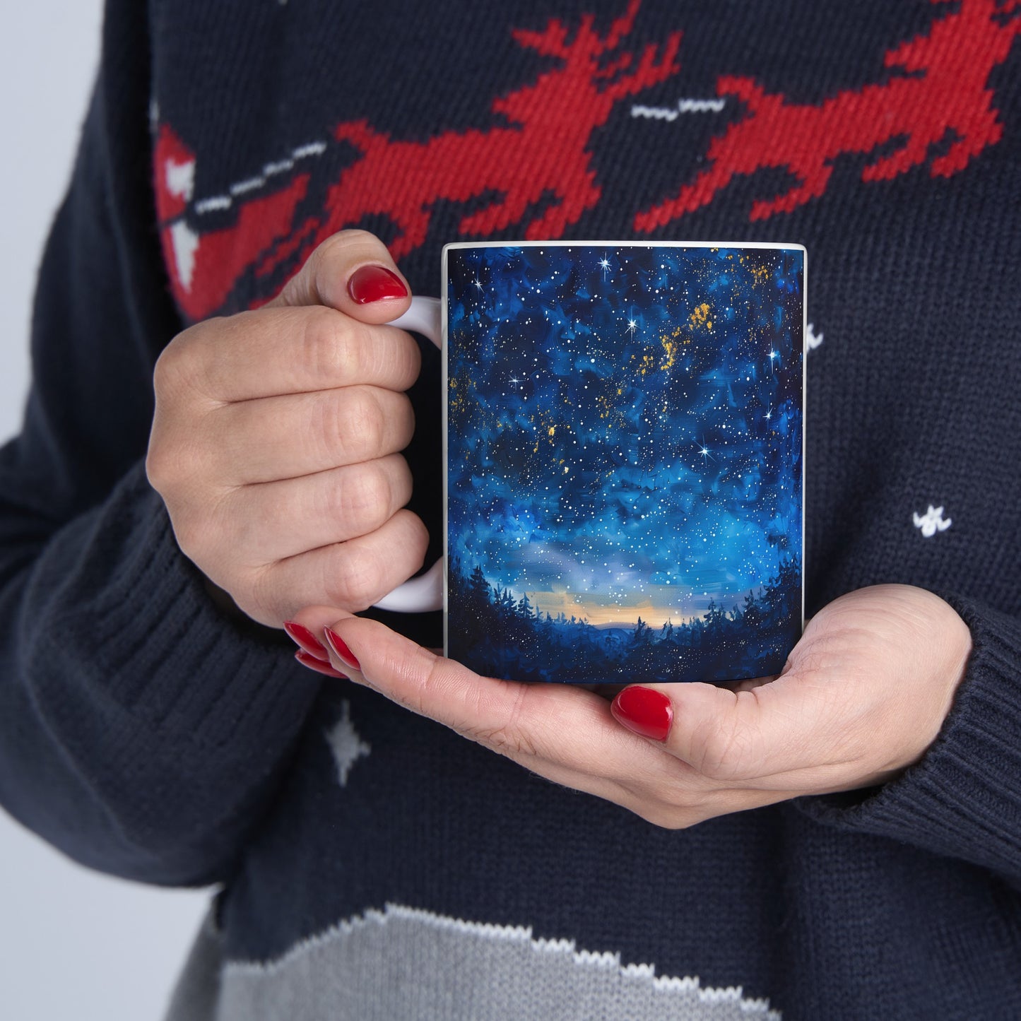 Night sky full of stars A - Ceramic Mug Collection