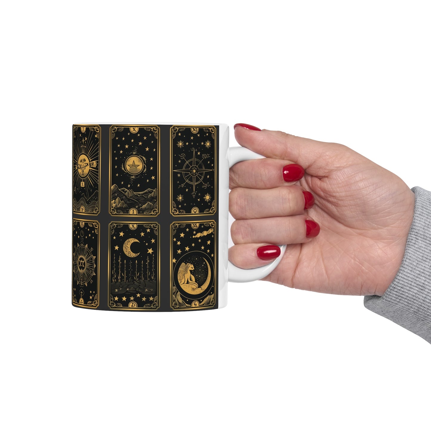 Tarot Cards A - Ceramic Mug Collection