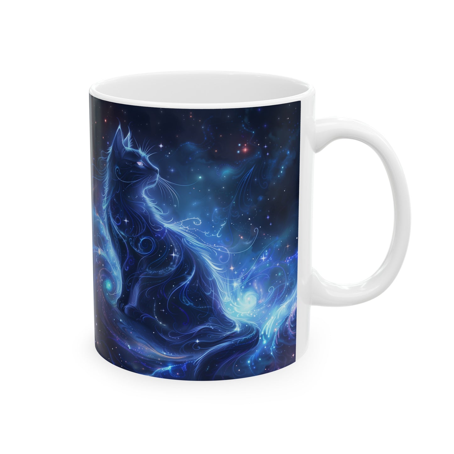 Cosmic Cat A - Ceramic Mug Collection