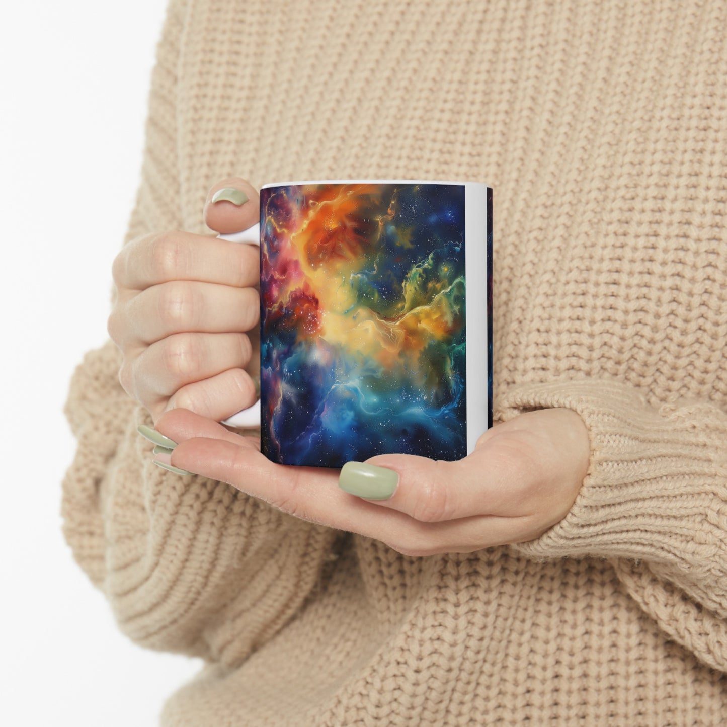 Artistic Nebula D - Ceramic Mug Collection