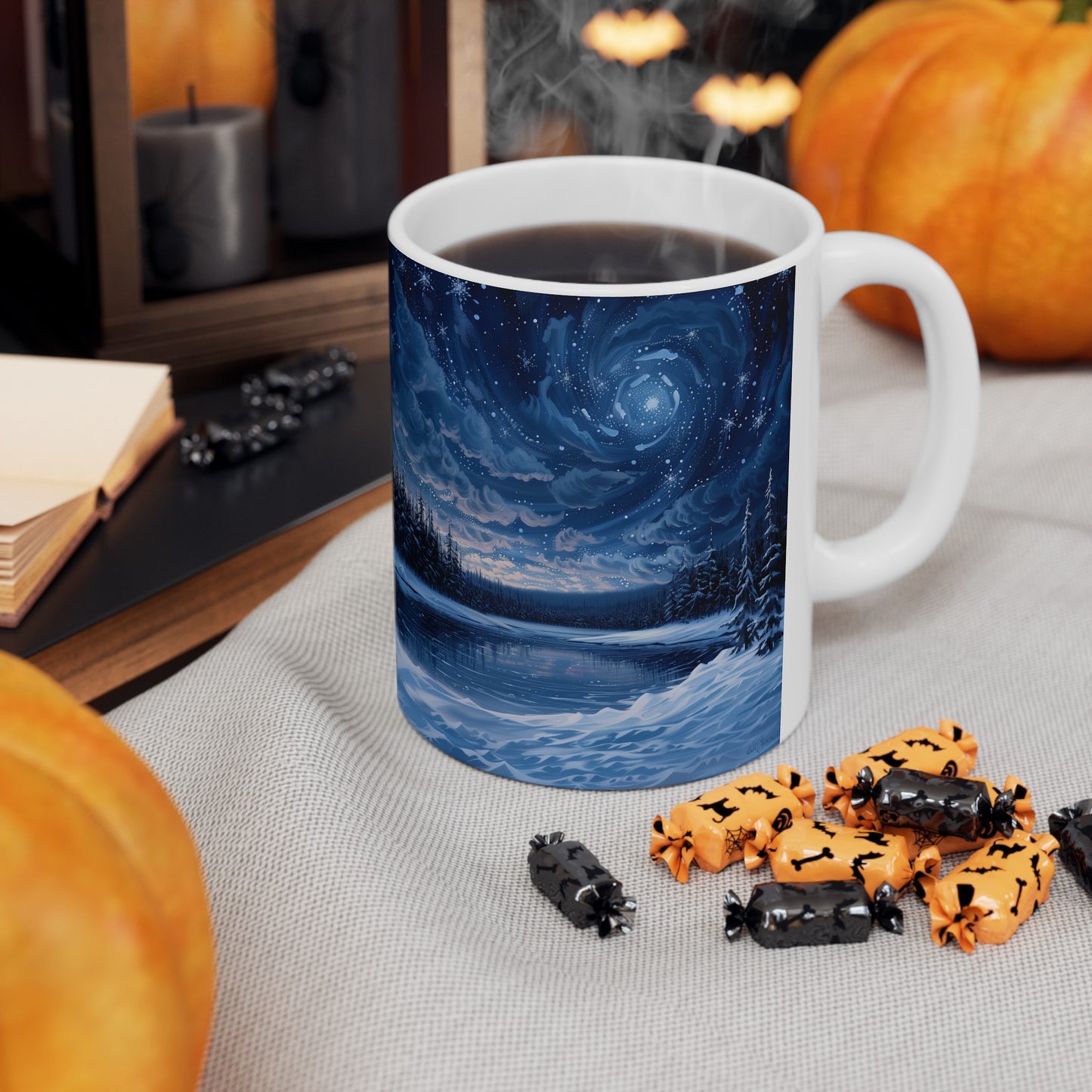 Frozen Lake Galaxy D - Ceramic Mug Collection