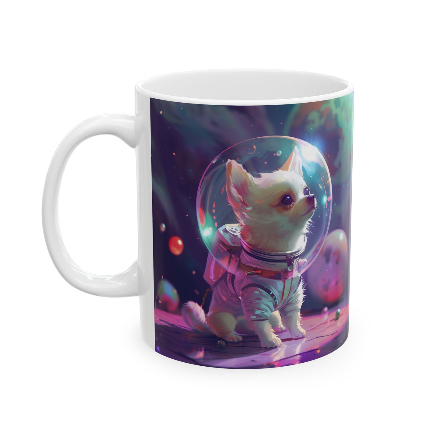 Cute Space Dog C - Ceramic Mug Collection