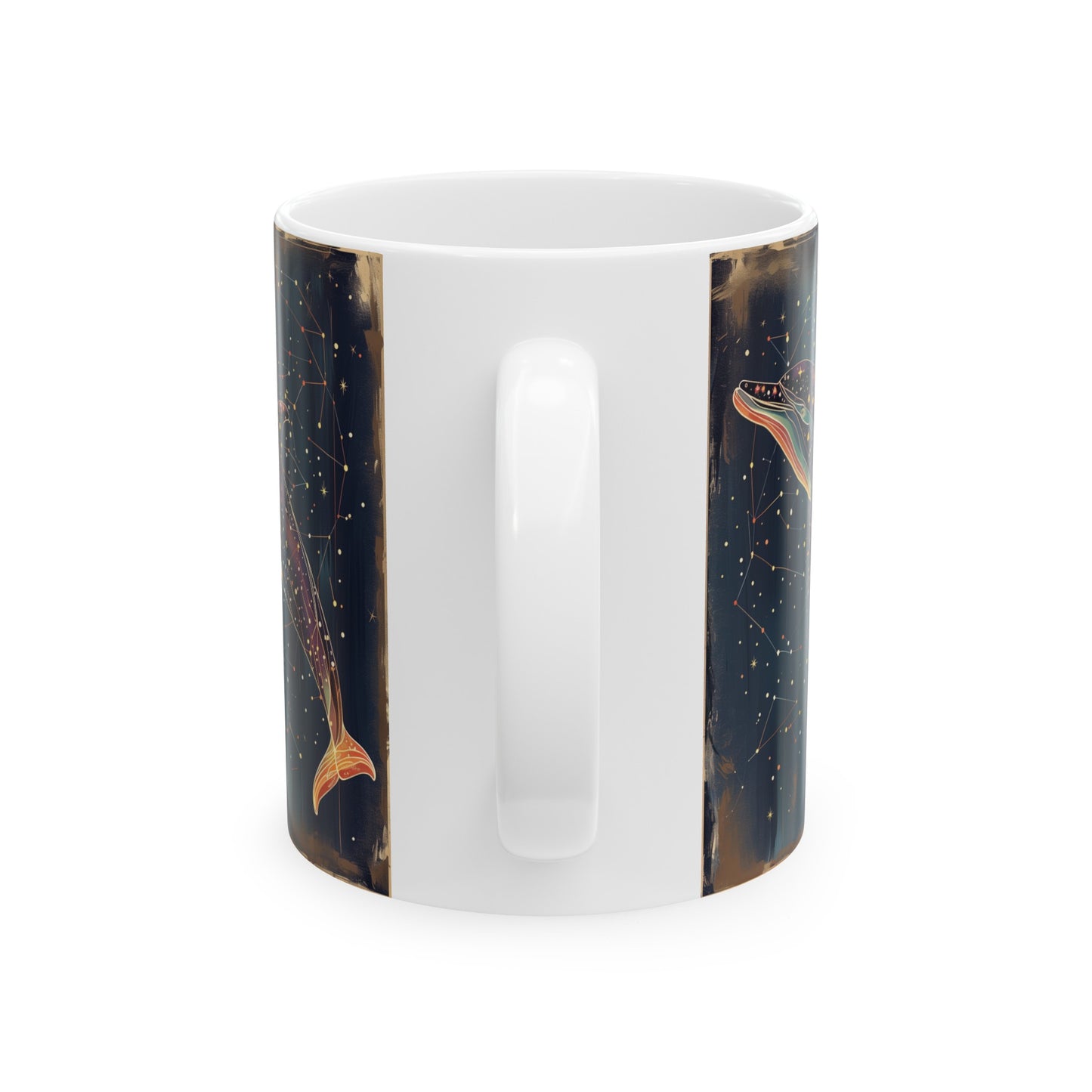 Cosmic Dolphin A - Ceramic Mug Collection