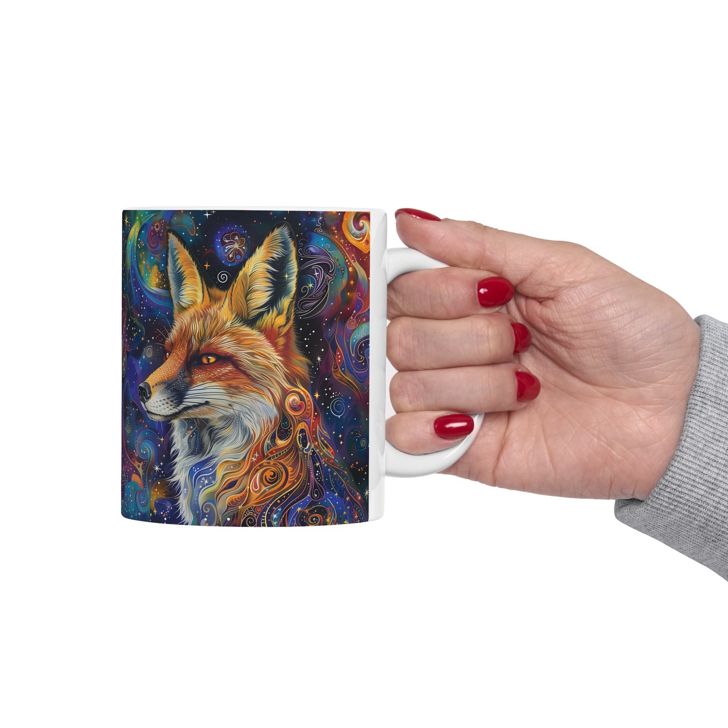 Cosmic Fox D - Ceramic Mug Collection