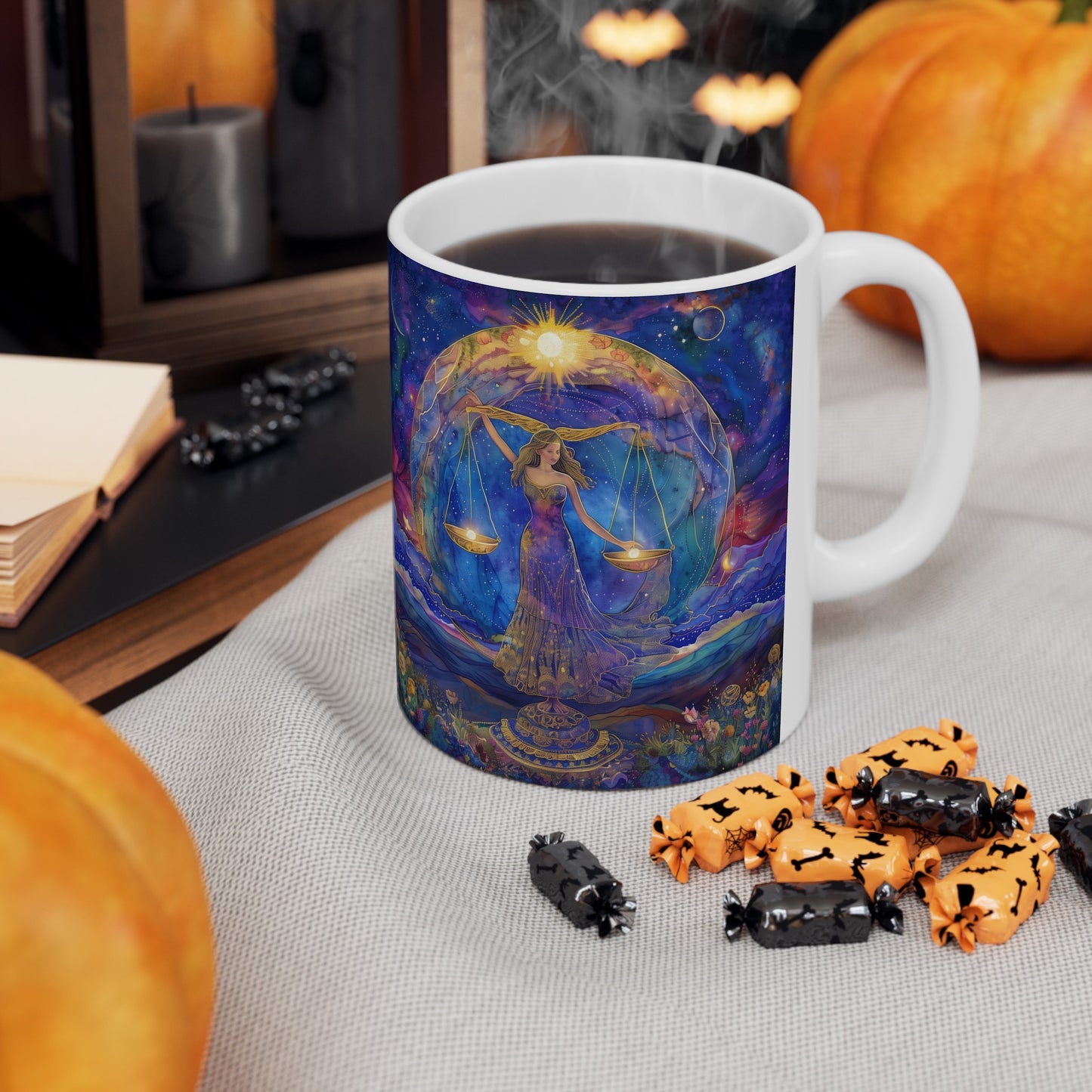 Libra Celestial #3 - Ceramic Zodiac Mug Collection