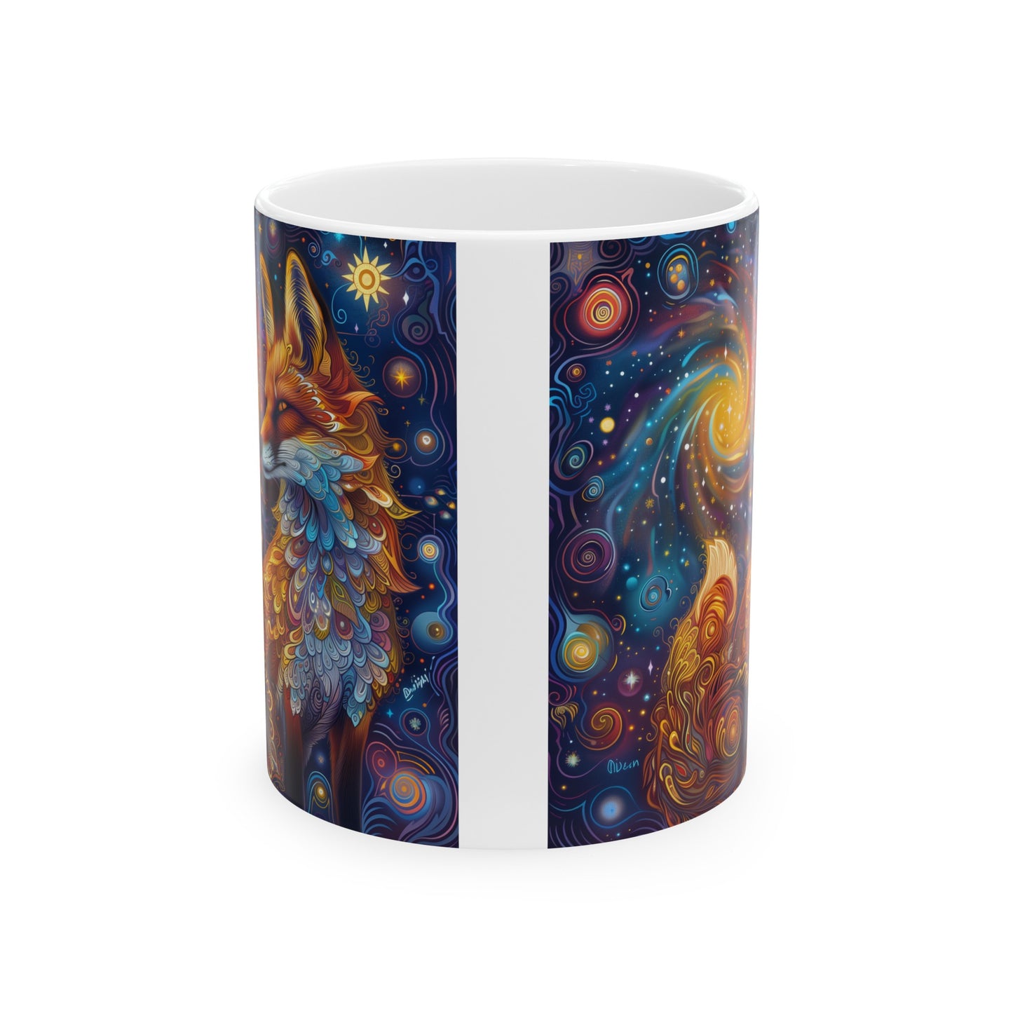 Cosmic Fox A - Ceramic Mug Collection