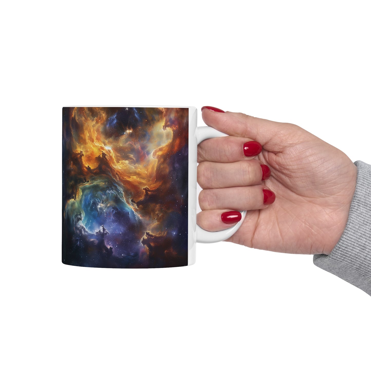 Artistic Nebula C - Ceramic Mug Collection