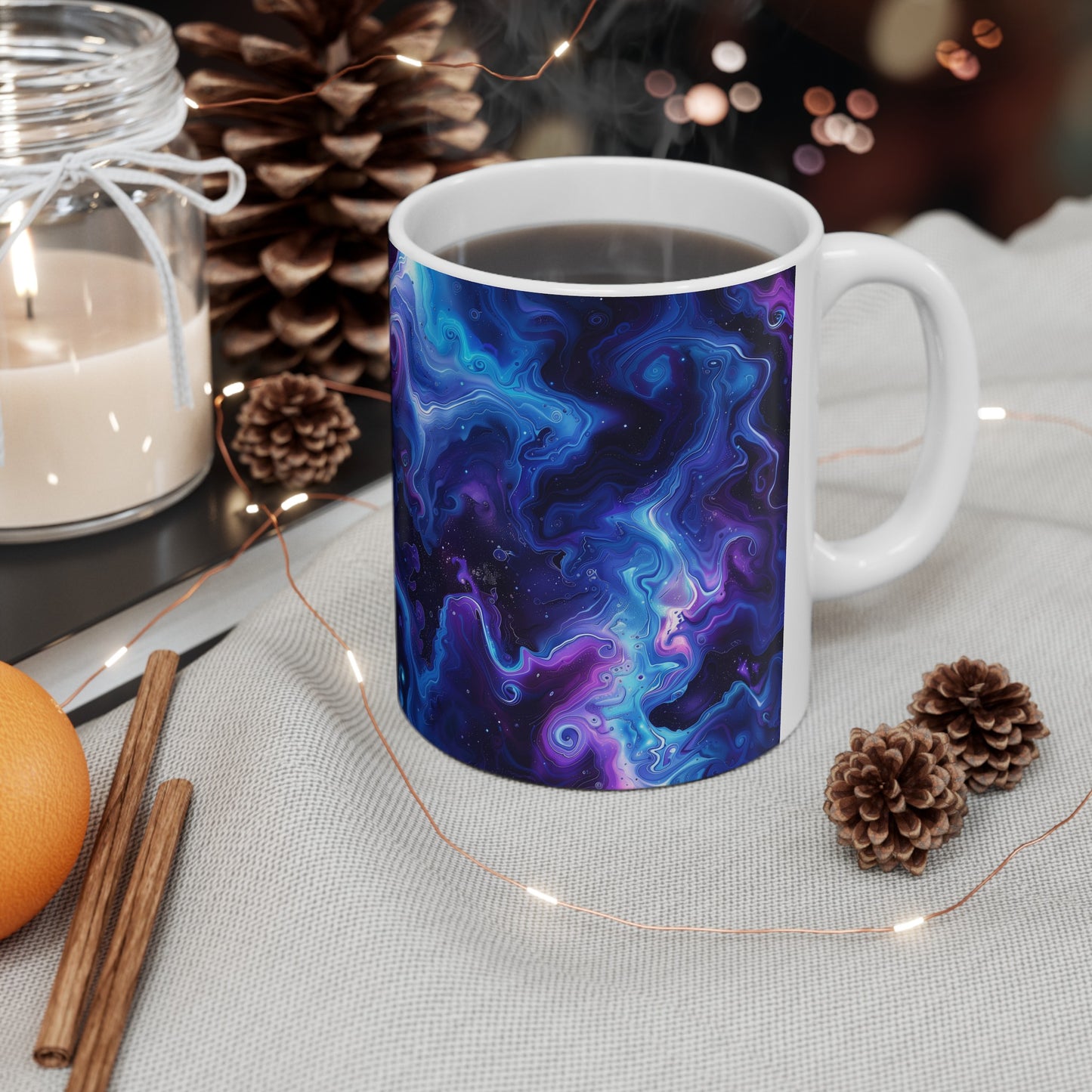 Cosmic Swirl A - Ceramic Mug Collection