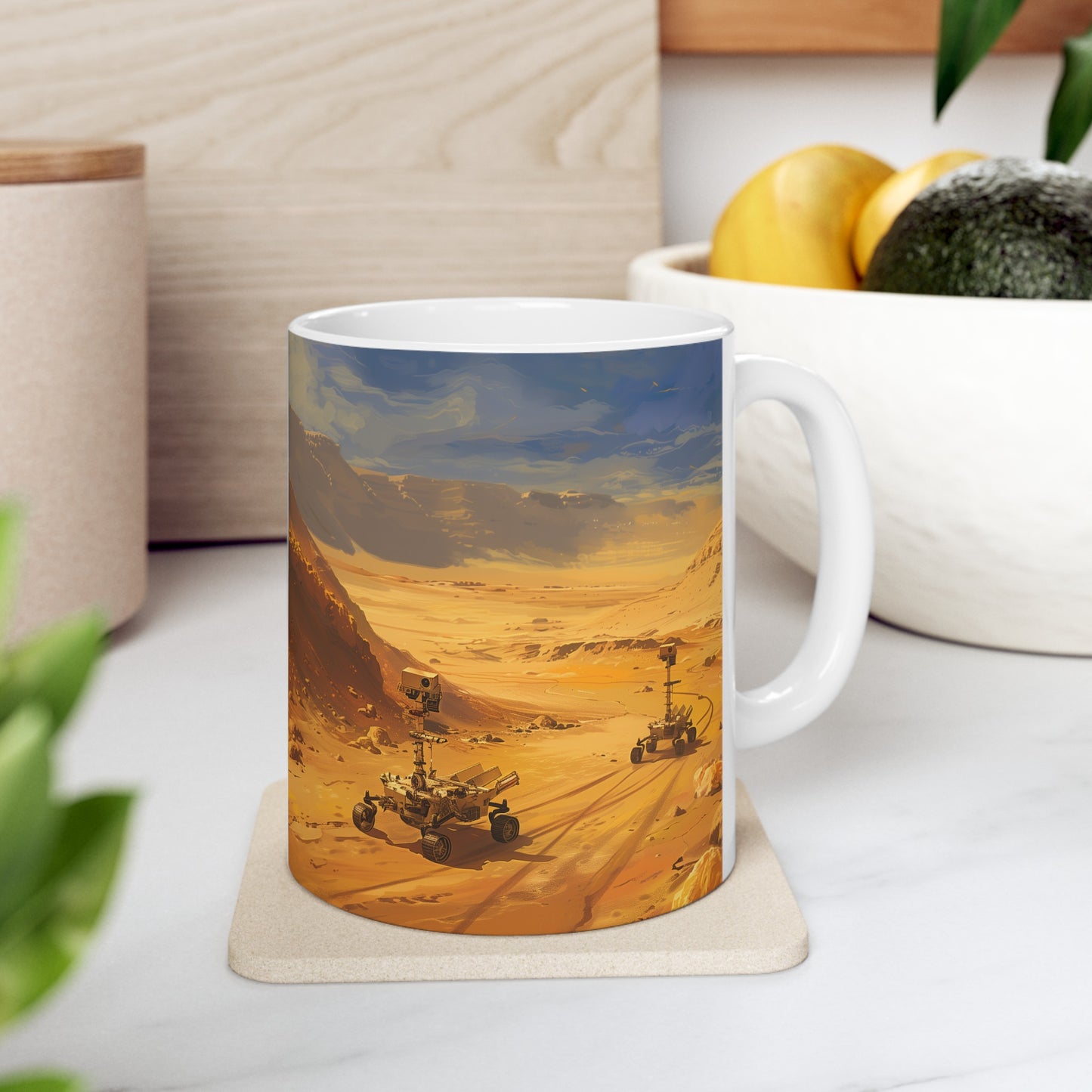 Mars Rovers D - Ceramic Mug Collection