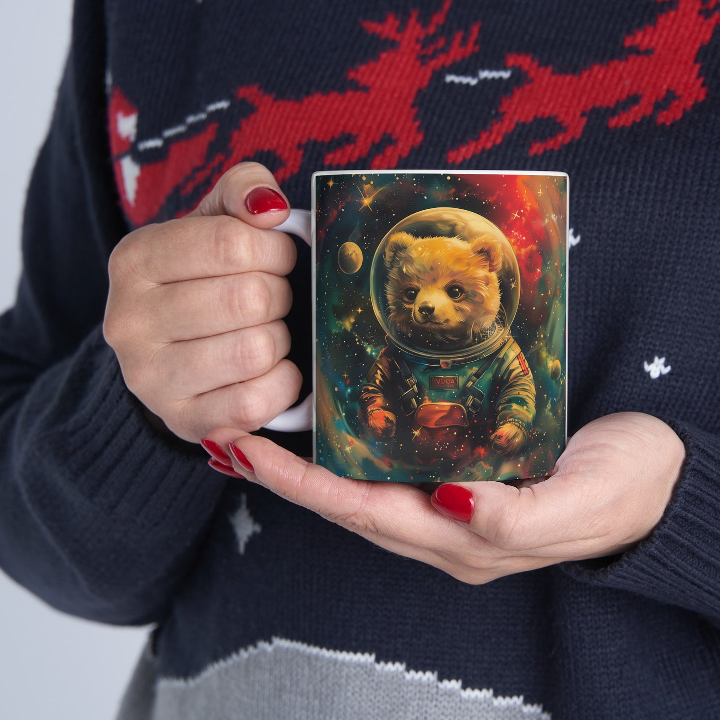 Cute Space Bear A - Ceramic Mug Collection