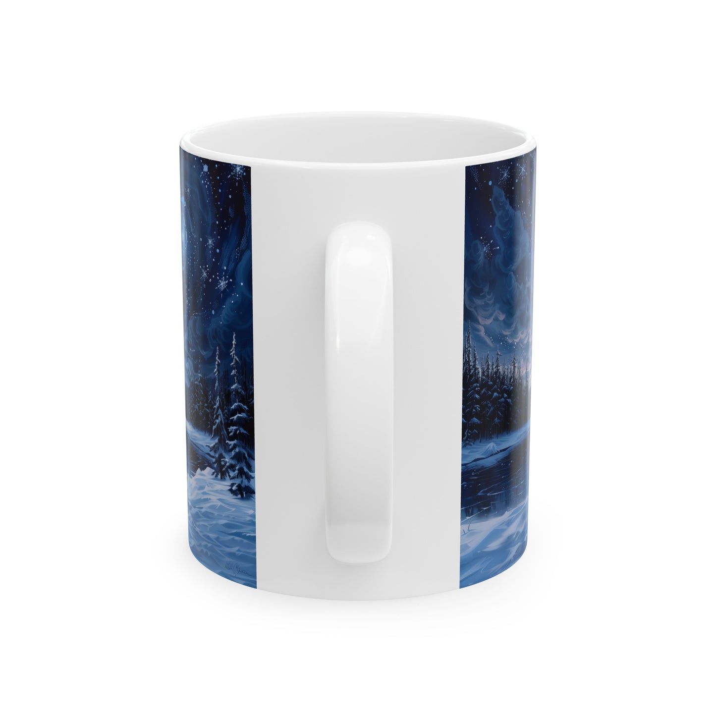 Frozen Lake Galaxy D - Ceramic Mug Collection