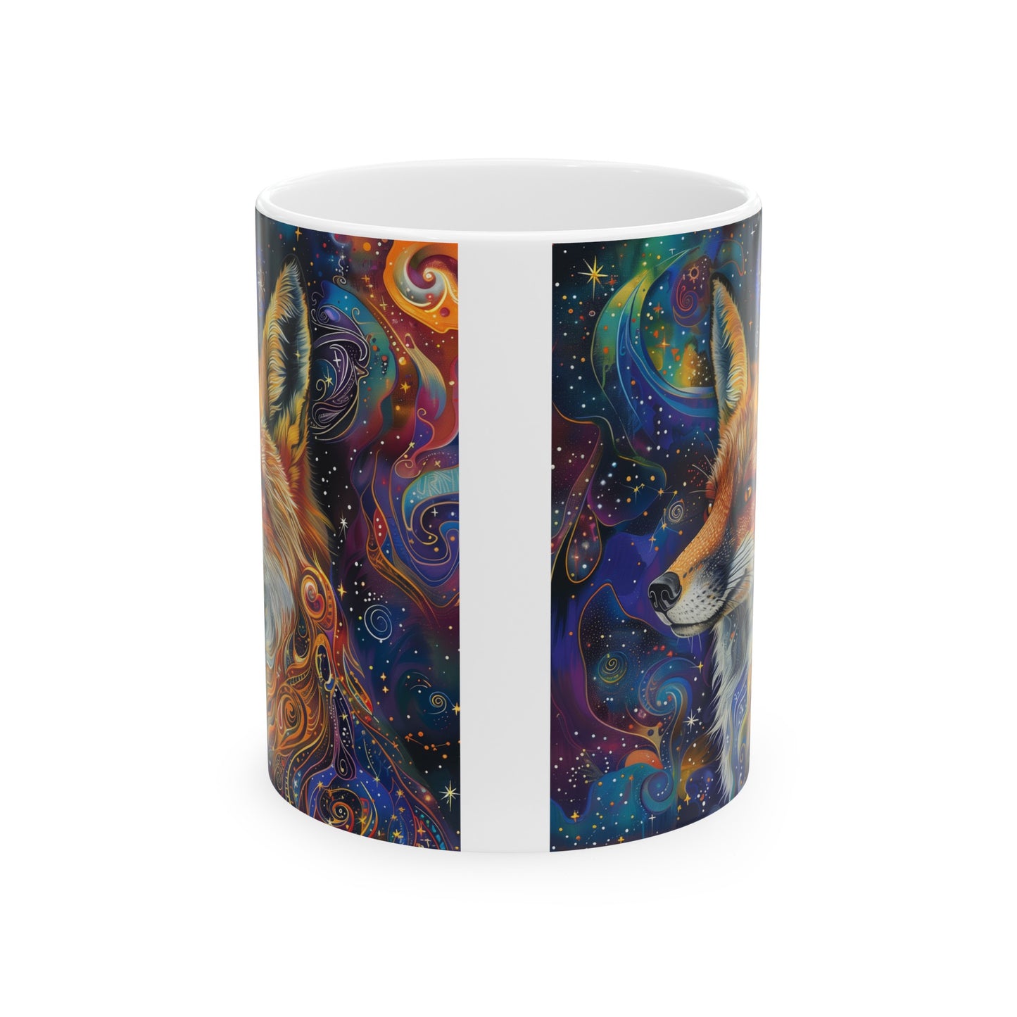 Cosmic Fox D - Ceramic Mug Collection