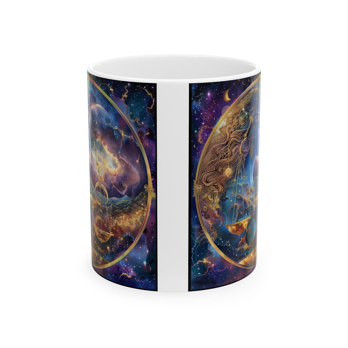 Libra Celestial #4 - Ceramic Zodiac Mug Collection