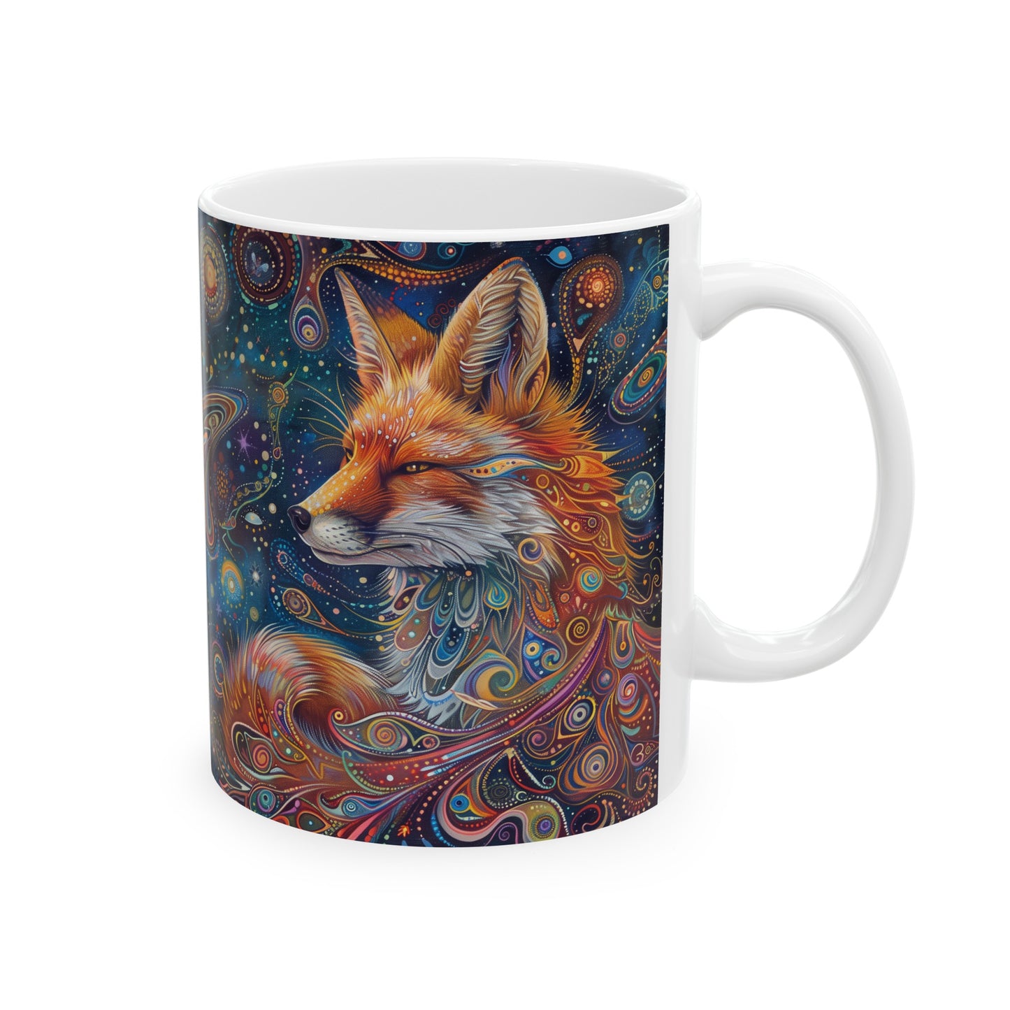 Cosmic Fox C - Ceramic Mug Collection