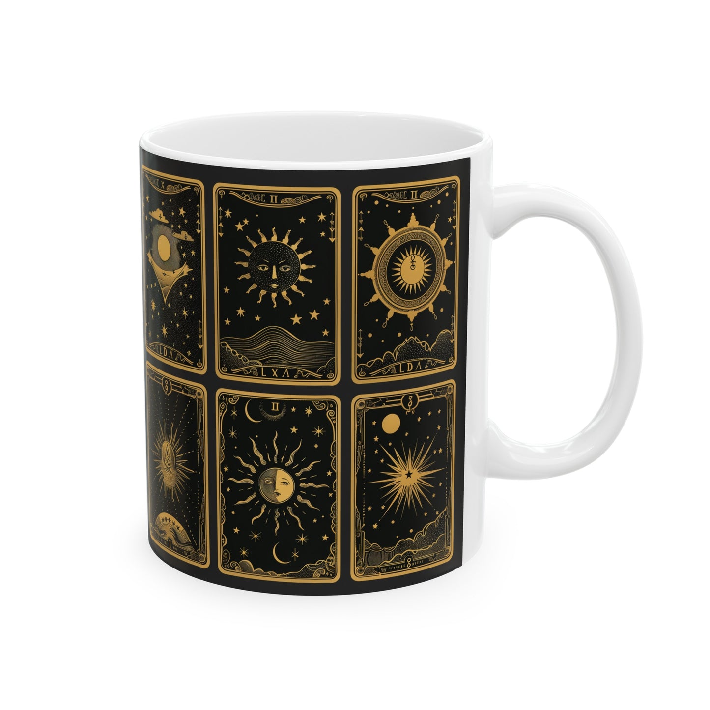 Tarot Cards D - Ceramic Mug Collection