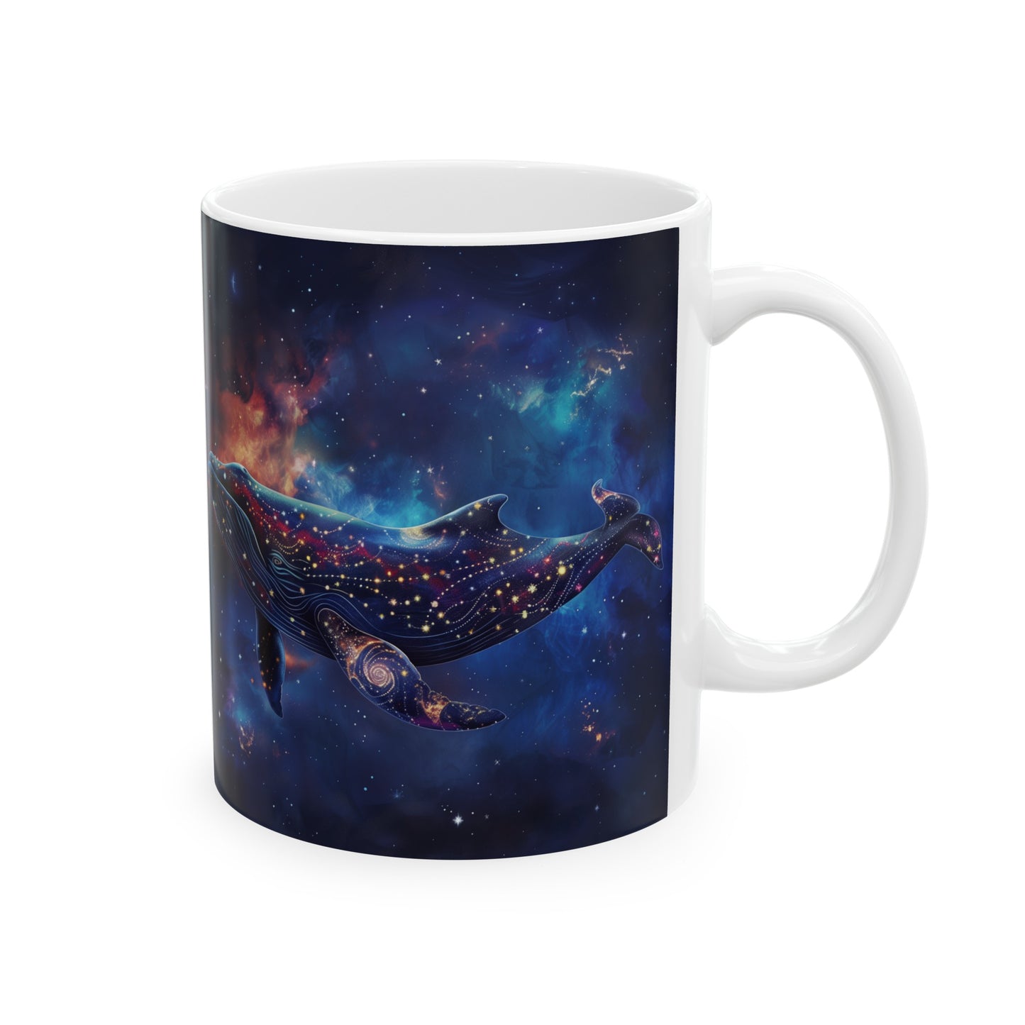 Cosmic Whale B - Ceramic Mug Collection