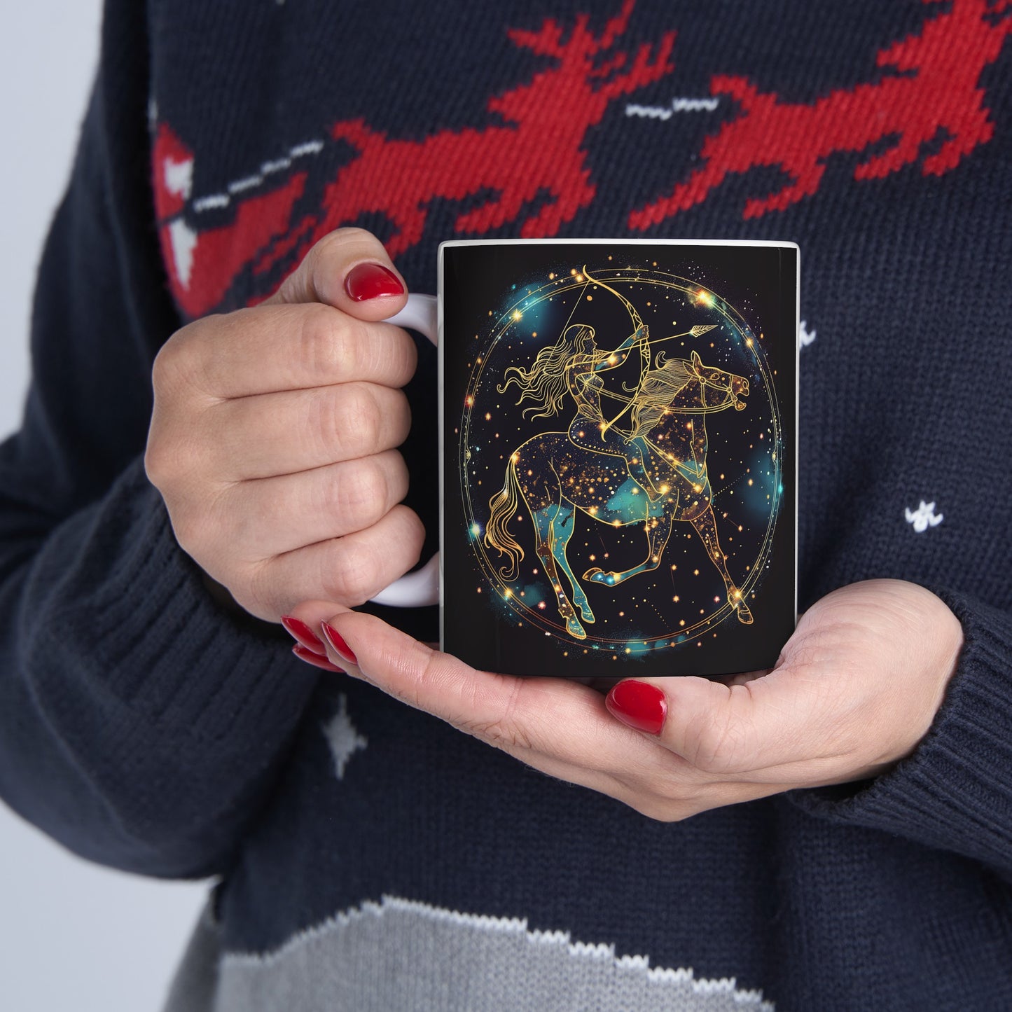 Sagittarius Celestial #2 - Ceramic Zodiac Mug Collection