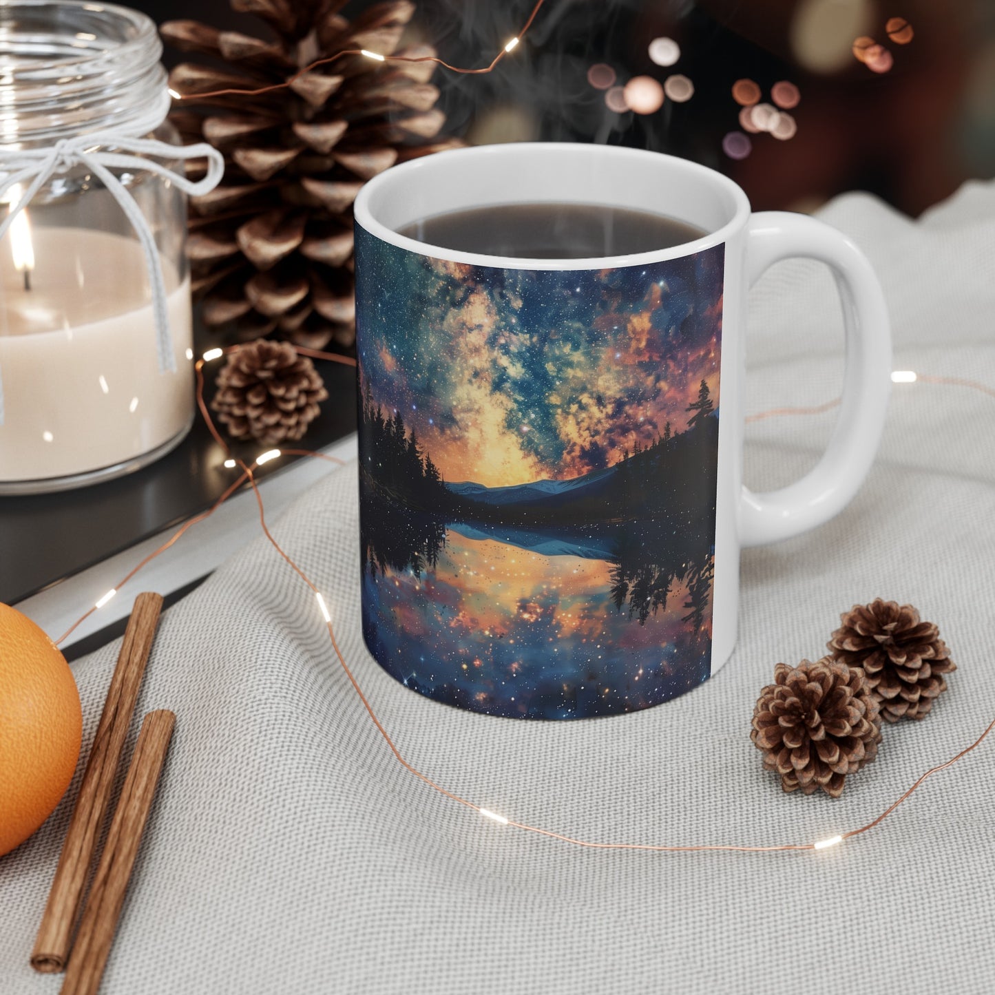 Galaxy Lake C - Ceramic Mug Collection